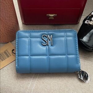 ✨Steve Madden Gorgeous Blue Quilted Women's Wallet✨NWT